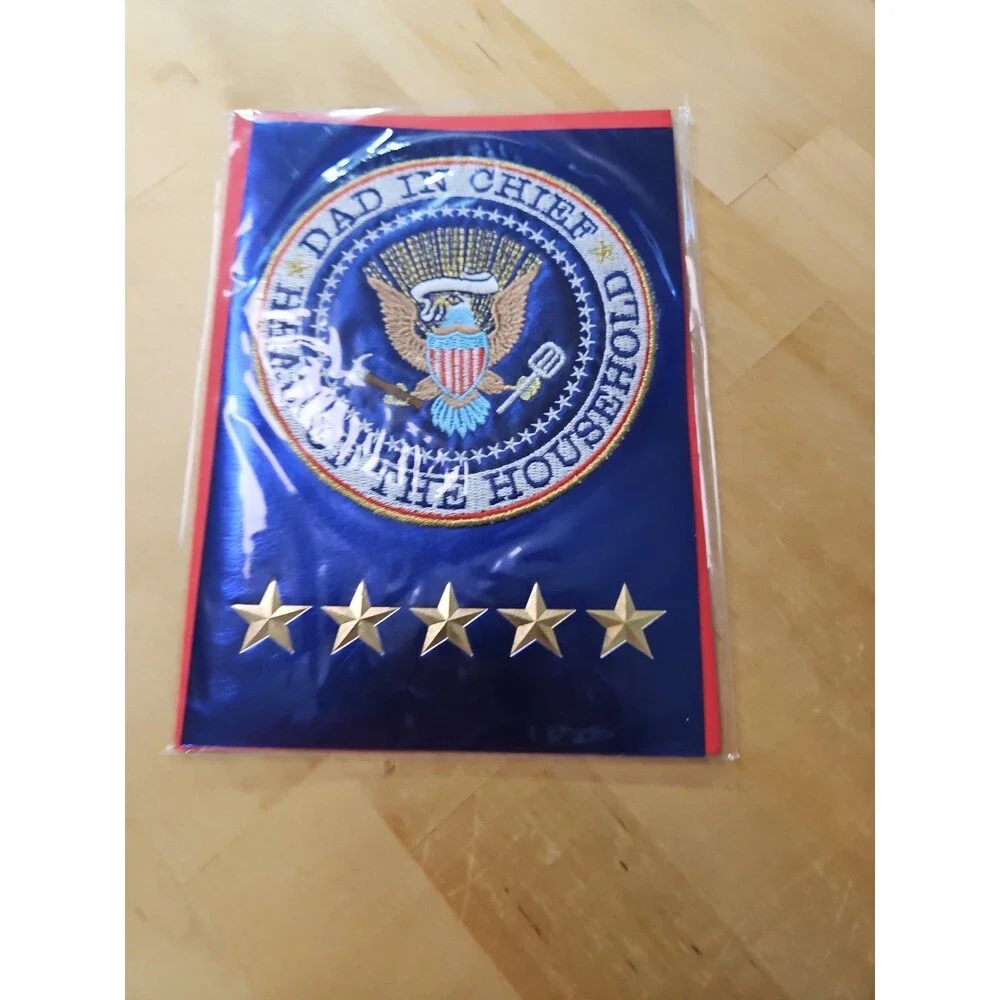 PAPYRUS HAPPY FATHERS DAY CARD DAD IN CHIEF CARD New